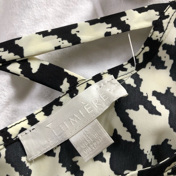 NWT houndstooth high-low dress - Picture 5 of 5